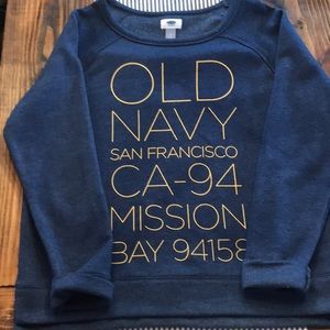 Old Navy sweatshirt